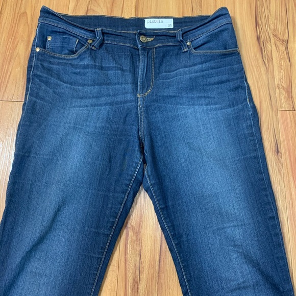 Pistola Dark Wash High Rise Skinny Jeans - Picture 9 of 14